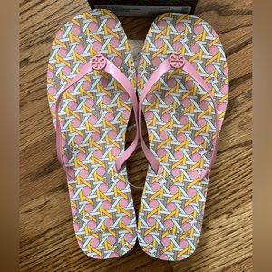 Tory Burch flip flops